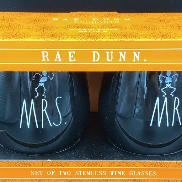 Rae Dunn Wine Glass Set - Picture 6 of 6